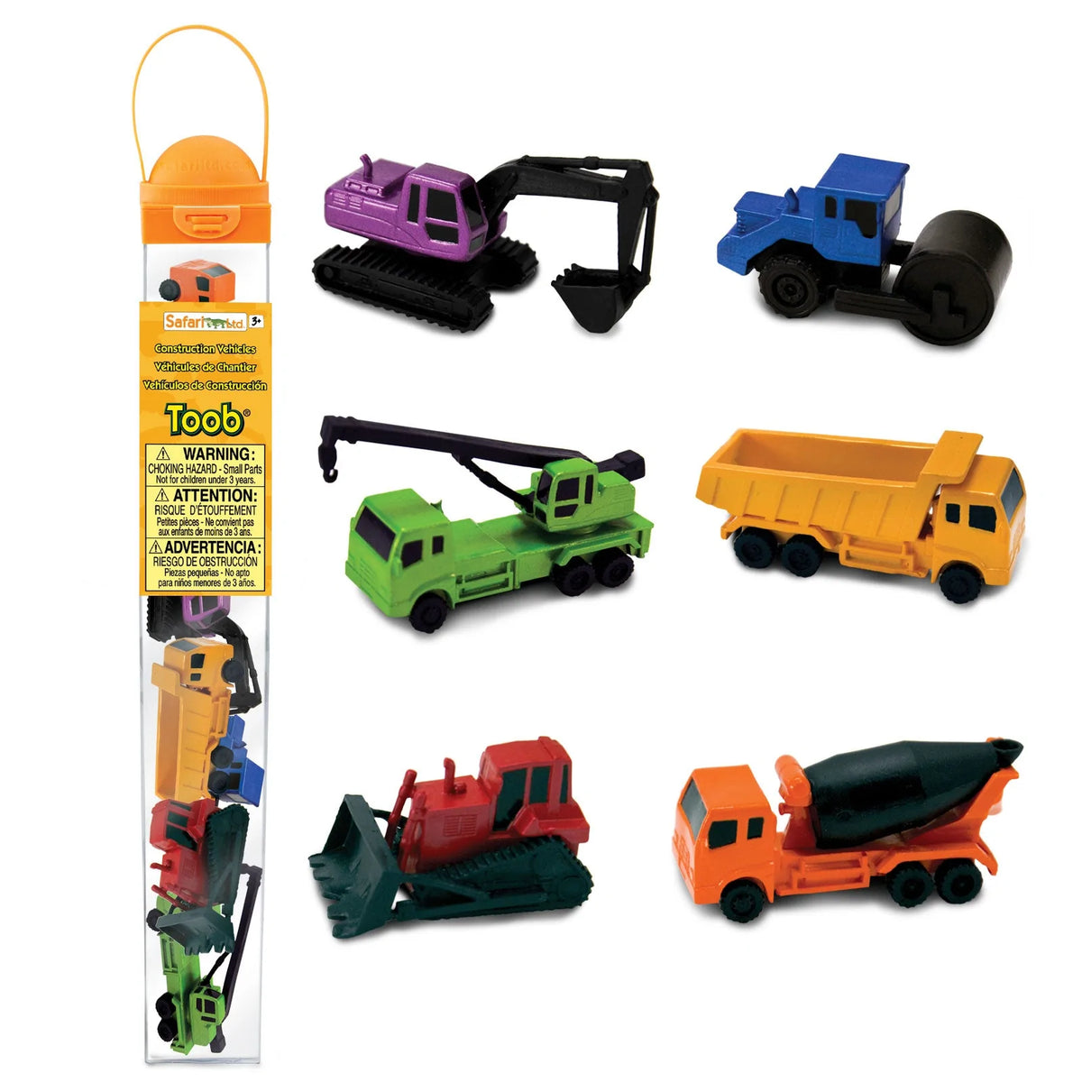 Construction Vehicles TOOB Sewing Seeds Play