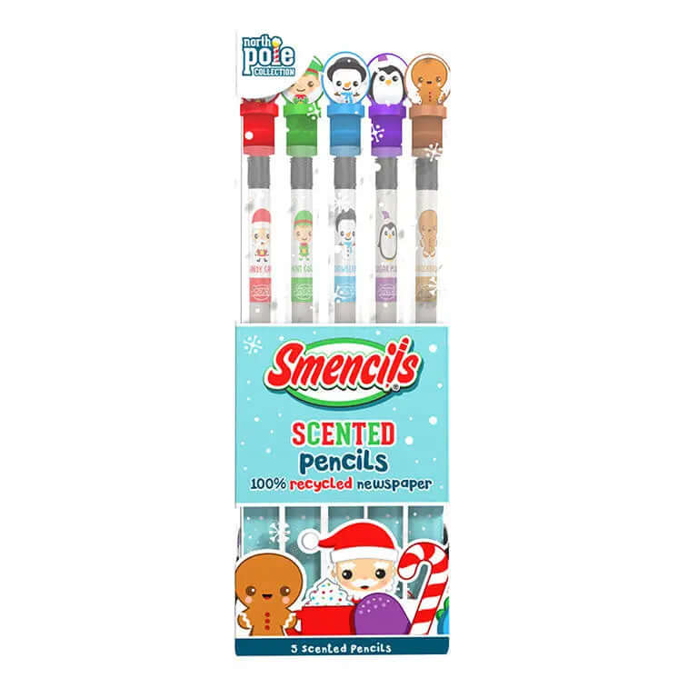 Safari Colored Smencils (Smelly Pencils) 10-pack Arts + Crafts