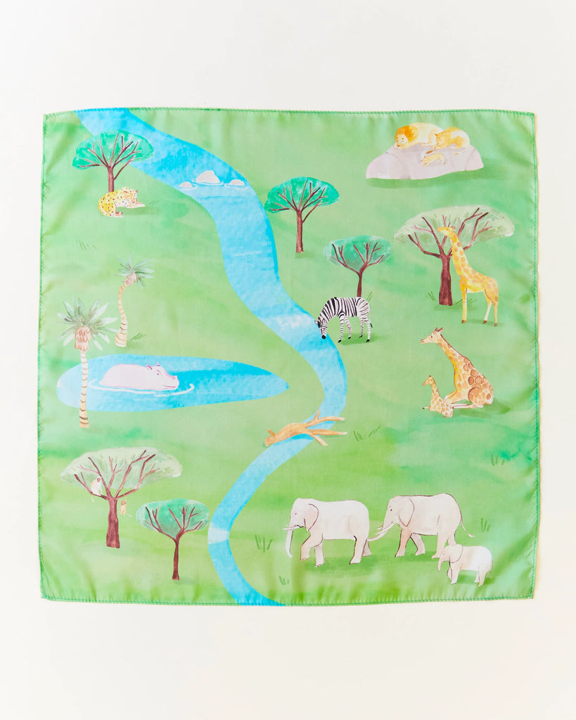 Sarah's Silks Safari Collection Safari Play Map 