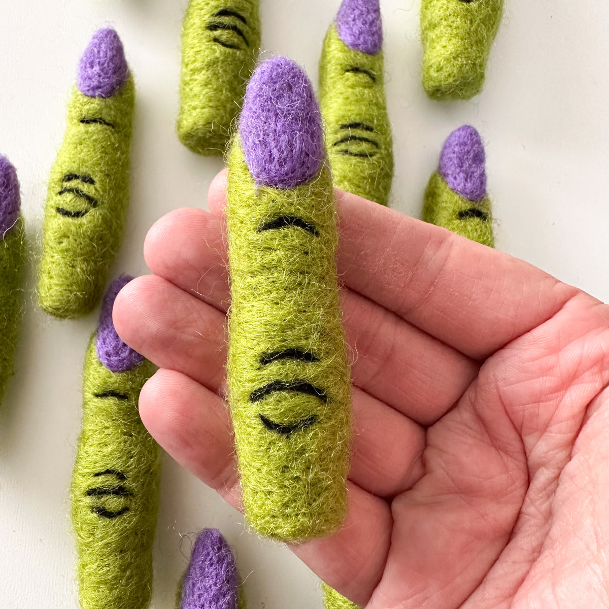1 Felt Witch Finger – Sewing Seeds Play