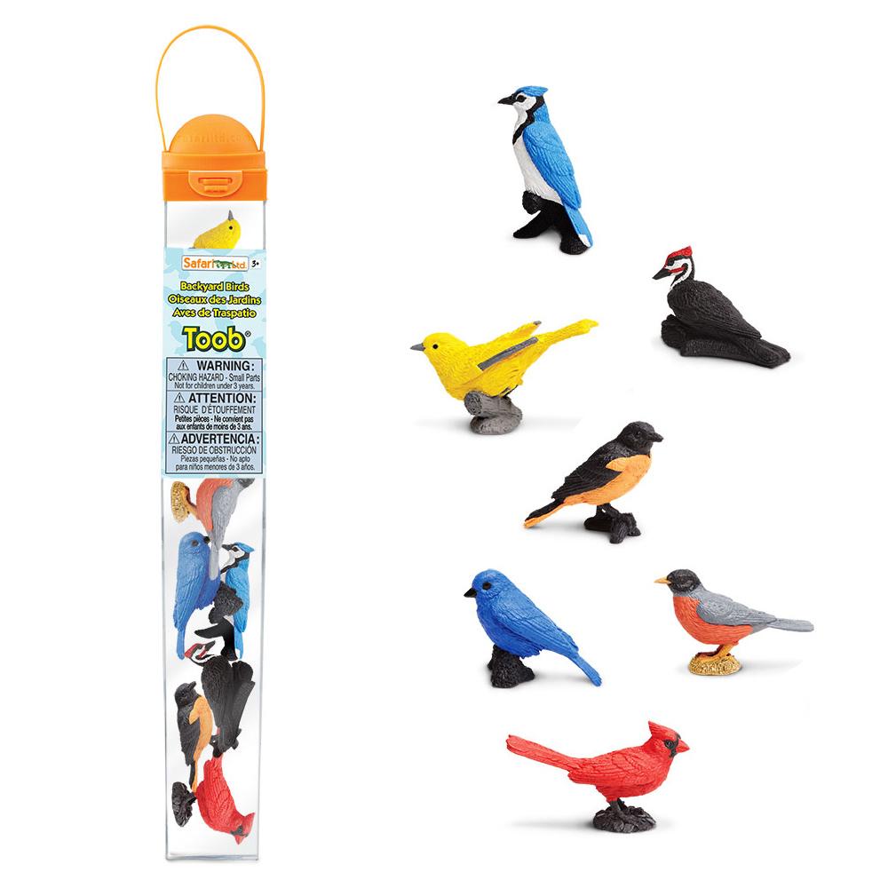 Safari limited toob of backyard birds sold by a small shop in Canada 